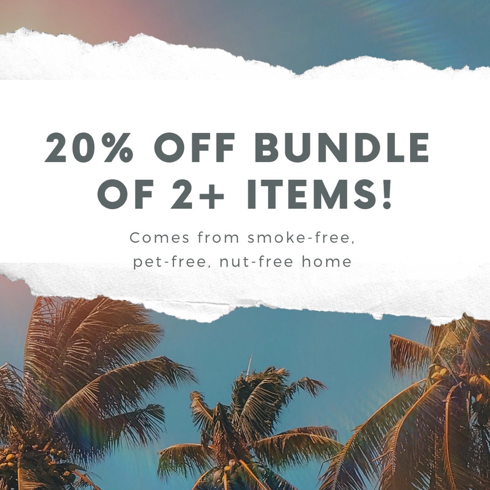 TAKE 20% OFF A BUNDLE OF 2+ ITEMS!